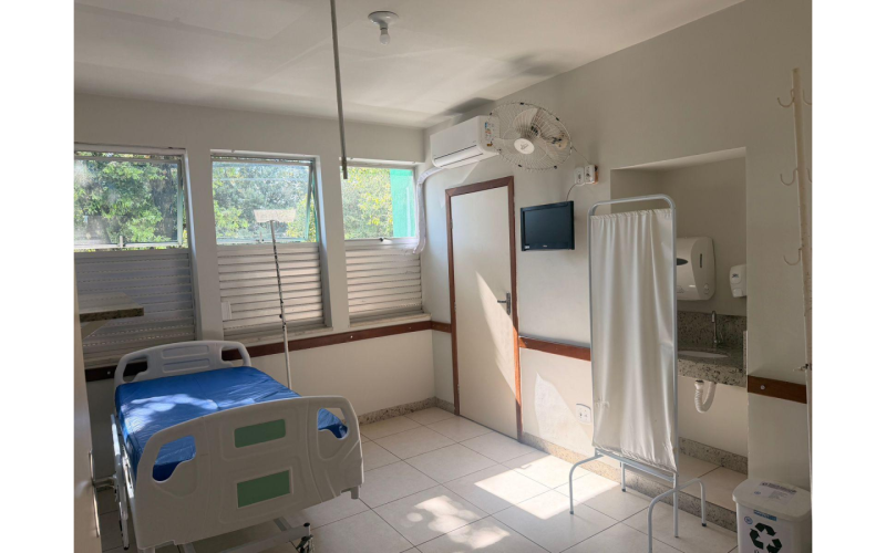 Reforma avança e prepara estrutura do Hospital Nossa Senhora das Graças para atendimento municipal