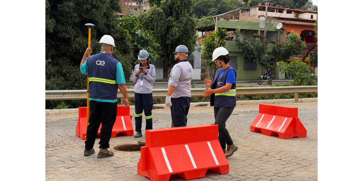 Águas de Valadares mapeia redes de esgoto para direcionar investimentos e obras em Valadares