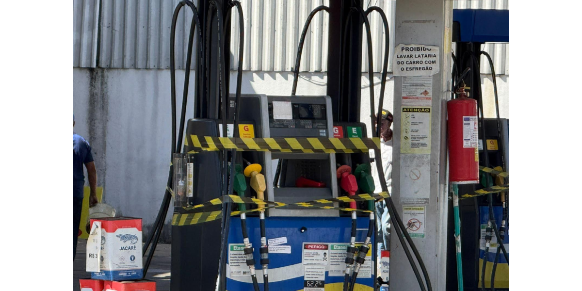 Posto tem funcionamento suspenso após descumprir acordo ambiental em Valadares