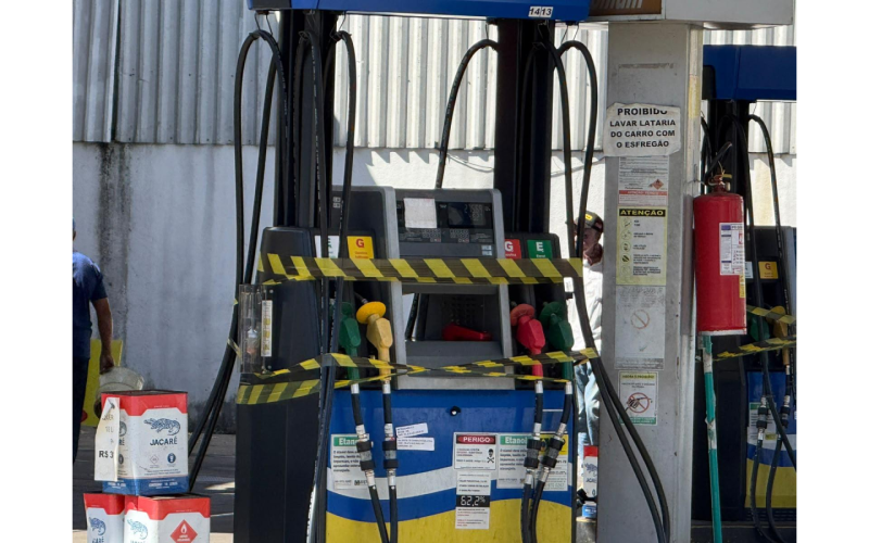 Posto tem funcionamento suspenso após descumprir acordo ambiental em Valadares