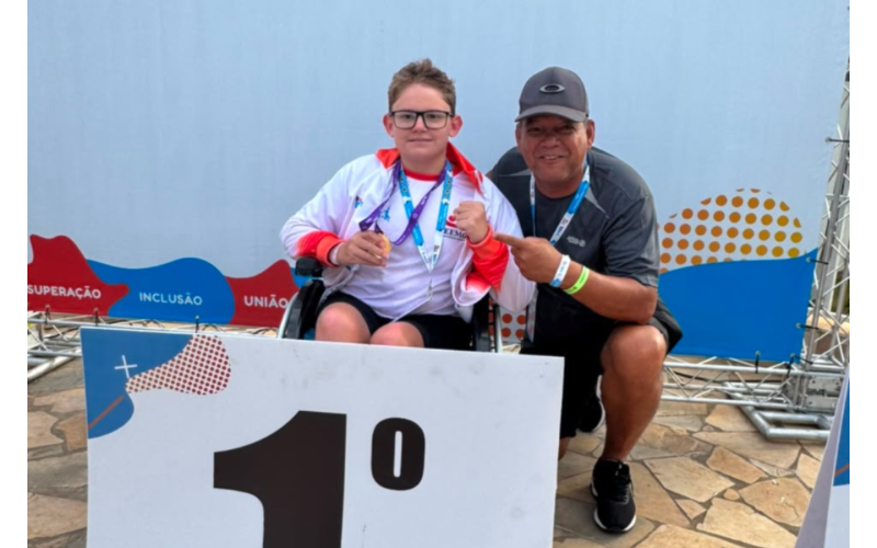 Atletas de Valadares conquistam três medalhas no JEMG Paralímpico