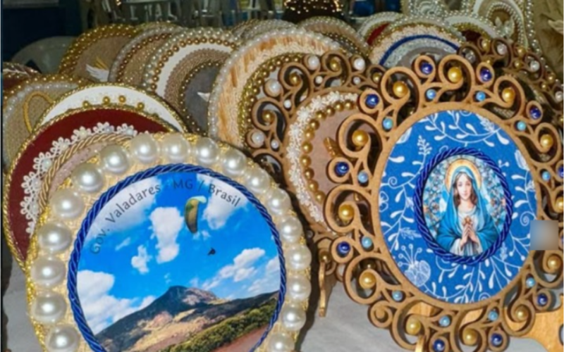 Exposição reúne artesanato religioso no GV CIT