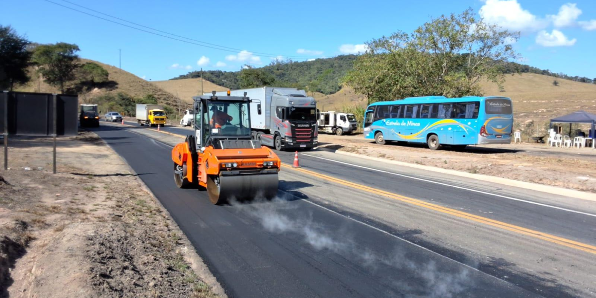 Nova 381 realiza intervenções em trechos da BR-381 entre Caeté e Governador Valadares