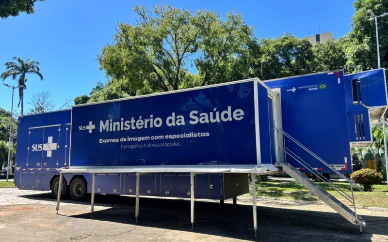 Carreta da Saúde chega a Valadares para ampliar oferta de tomografias e ultrassonografias