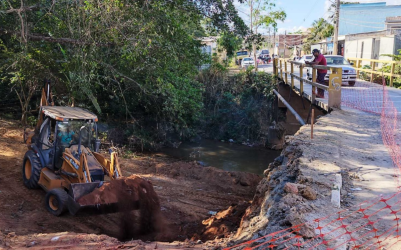 Governador Valadares avança com três obras de infraestrutura em diferentes regiões da cidade
